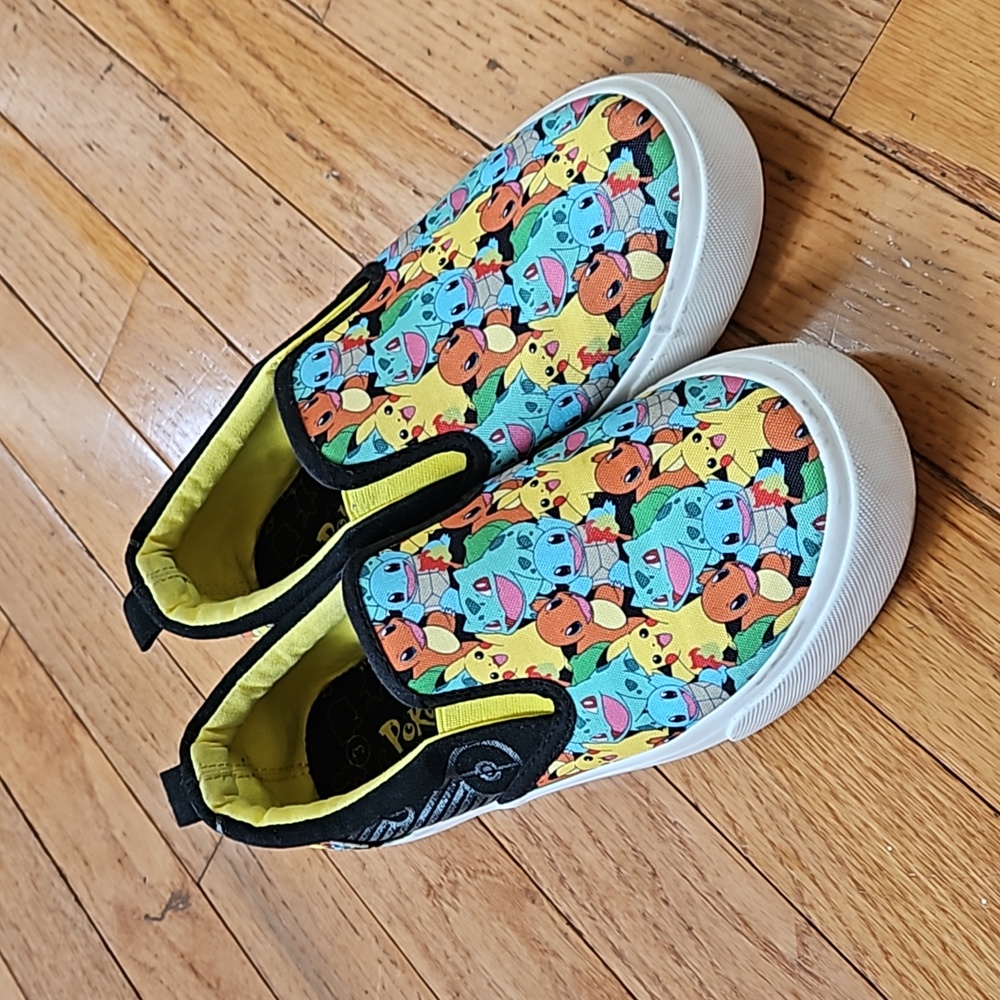 Pokemon slip on shoes